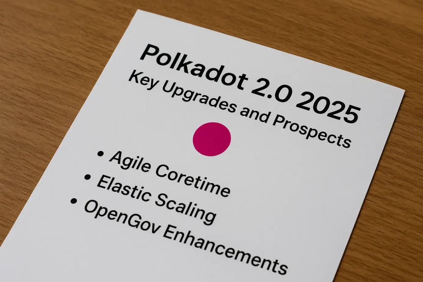Polkadot 2.0 2025: ключевые апгрейды и перспективы